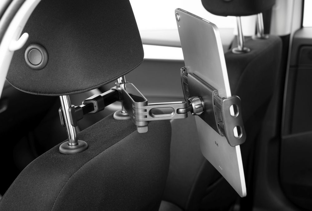Image of Autós tábla pc tartó fekete FIXED Tab Passenger 2 (FIXTAB-PAS2-BK)