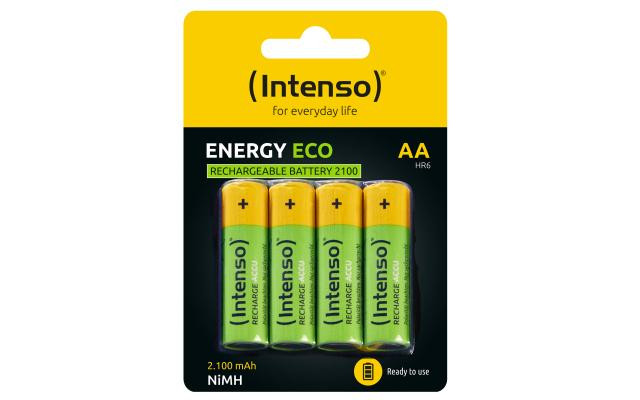 Image of Ceruzaelem újratölthető 2100mAh AA NiMH 4db/csomag Intenso (7505524)