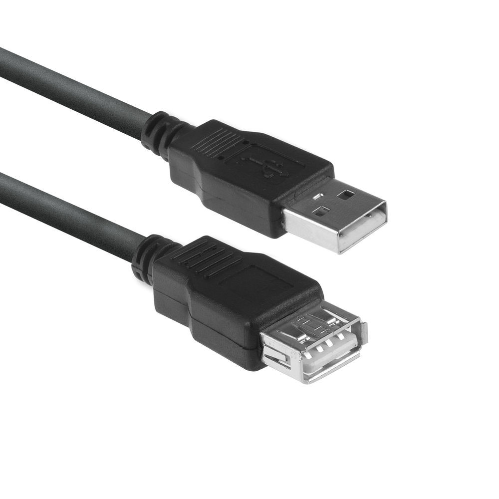Image of USB hosszabbító kábel 1.8m fekete ACT (AC3040)
