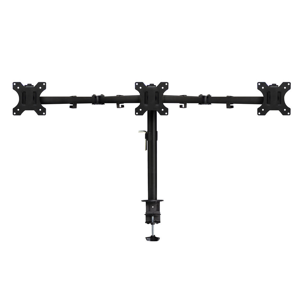 Image of Asztali monitor tartó 3 monitorhoz 27" fekete ACT (AC8303)