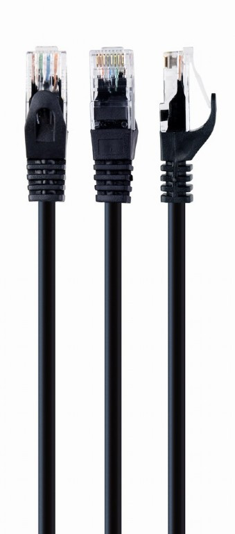 Image of CAT6 UTP Patch kábel 1m fekete Gembird (PP6U-1M/BK)