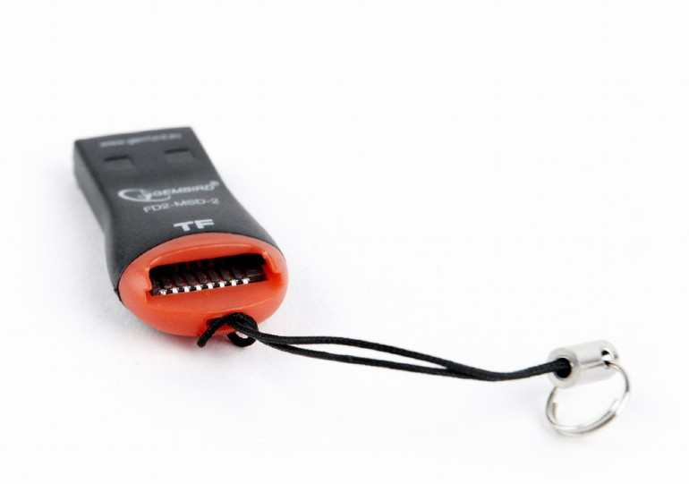 Image of Külső kártyaolvasó USB fekete Gembird (FD2-MSD-3)