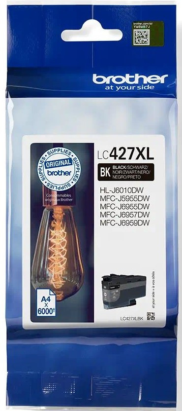 Image of Brother LC427XLBK fekete tintapatron nagytöltetű eredeti