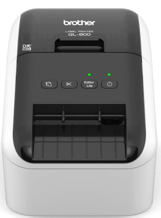 Image of Címkenyomtató fekete-fehér Brother QL-800 (QL800YJ1)