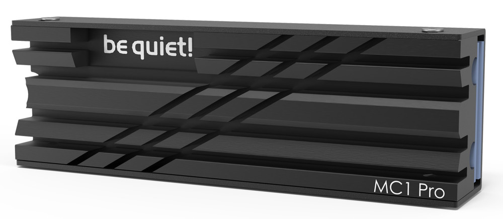 Image of M.2 SSD hűtő passziv fekete 13mm MC1 Pro Be quiet! (BZ003)
