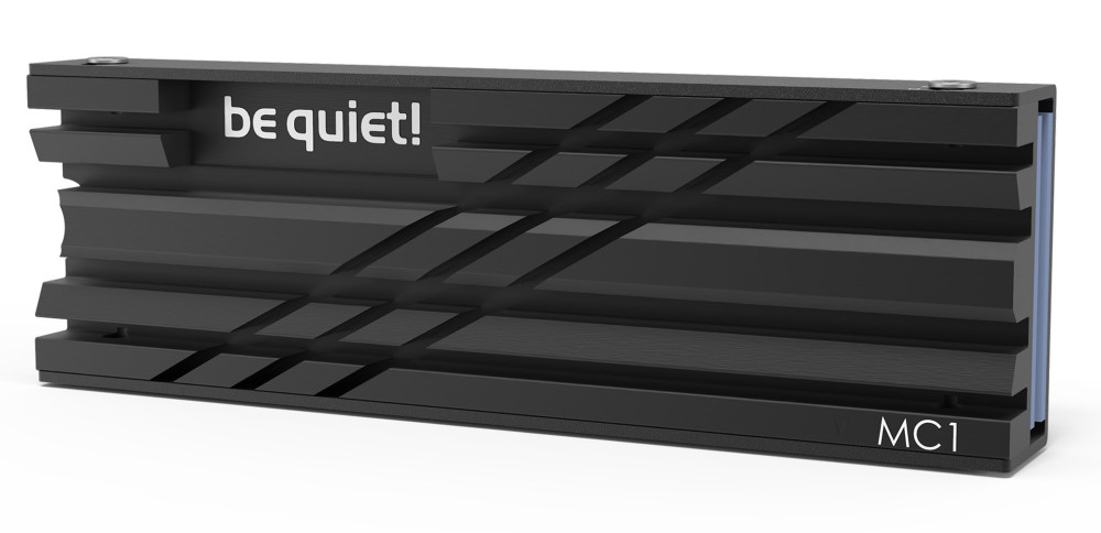 Image of M.2 SSD hűtő passziv fekete 10mm MC1 Be quiet! (BZ002)