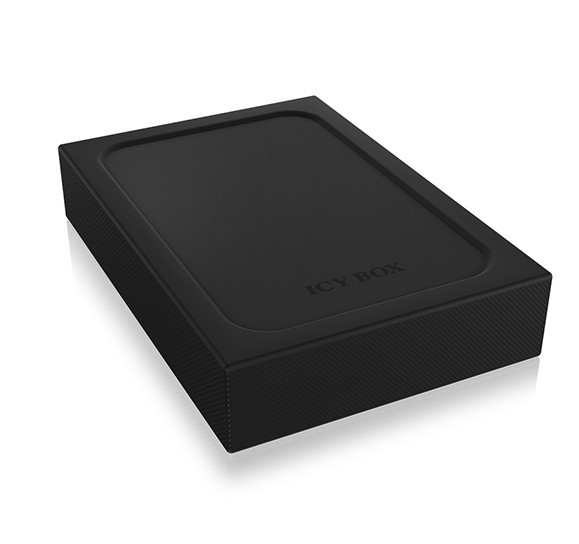 Image of 2.5" HDD SSD külső ház mobilrack USB3 fekete Raidsonic IcyBox (IB-256WP)