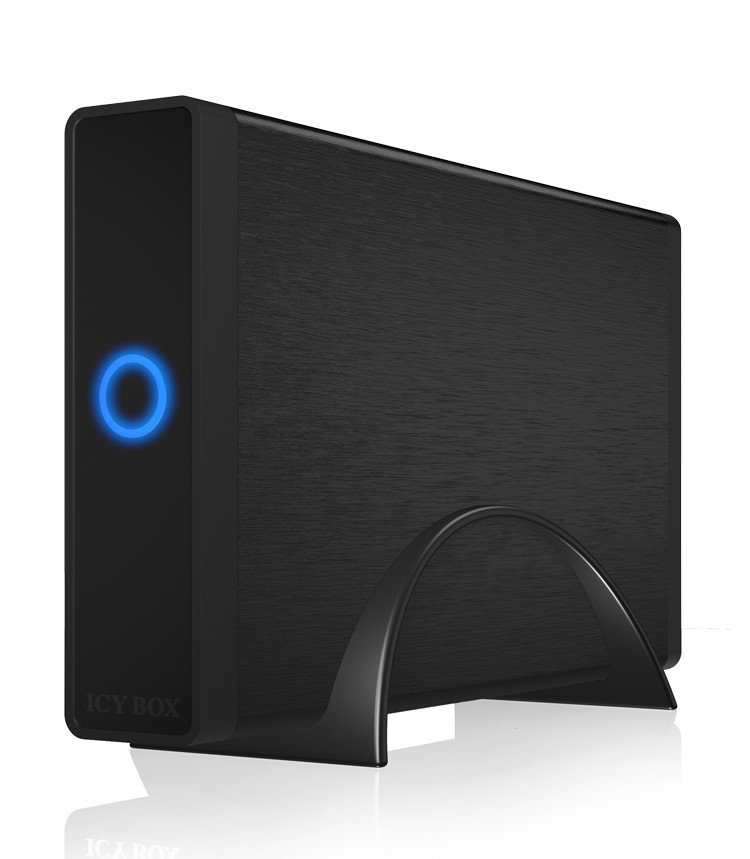 Image of 3.5" HDD külső ház mobilrack USB3 fekete Raidsonic IcyBox (IB-377U3)