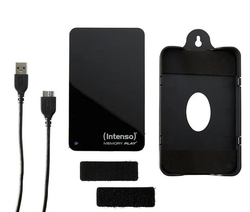 Image of Külső merevlemez hdd 2TB 2.5" USB3.2 fekete Intenso Memory Play (6021480)