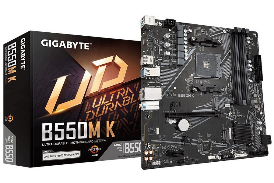 Image of Alaplap Gigabyte B550M K AM4 DDR4