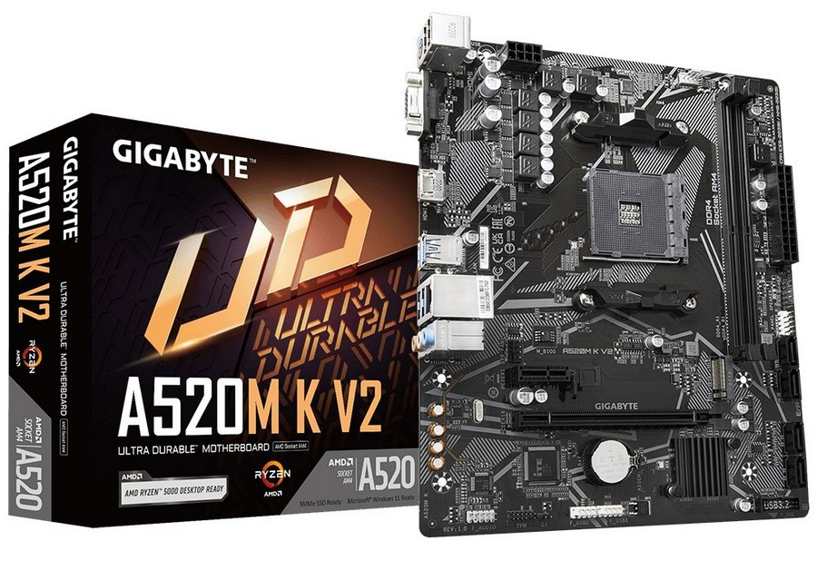 Image of Alaplap Gigabyte A520M K V2 AM4 DDR4