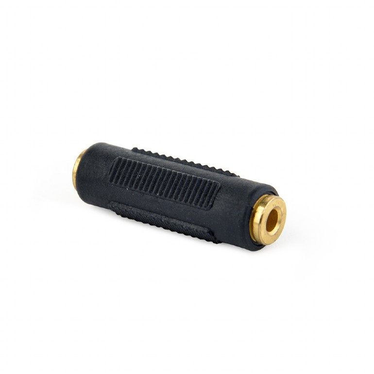 Image of 3.5mm jack stereo audio adapter fekete Gembird (A-3.5FF-01)