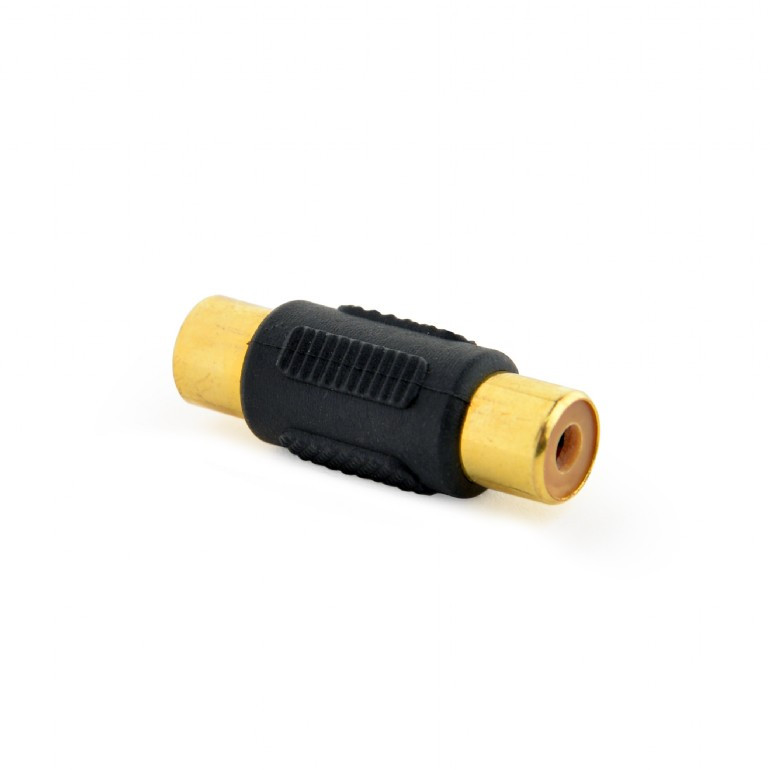 Image of RCA audio video adapter fekete Gembird (A-RCAFF-01)