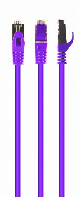 Image of CAT6A S-FTP Patch kábel 1m lila LSZH Gembird (PP6A-LSZHCU-V-1M)