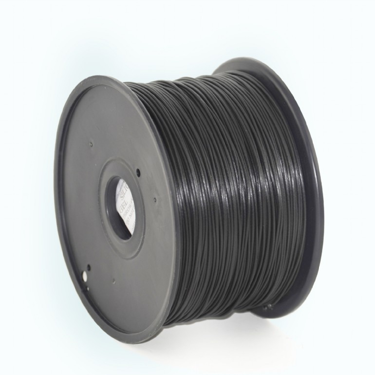 Image of Filament 3D nyomtatókhoz ABS fekete 3mm 1kg Gembird (3DP-ABS3-01-BK)