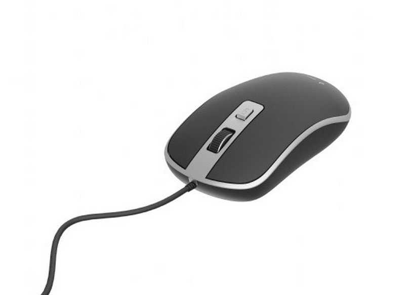 Image of Egér optikai USB fekete-szürke Gembird (MUS-4B-06-BS)