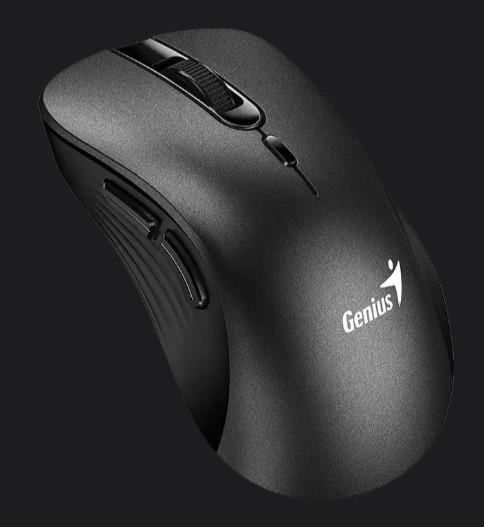 Image of Vezeték nélküli egér csendes optikai fekete Genius Ergo 8100S (31030040400)