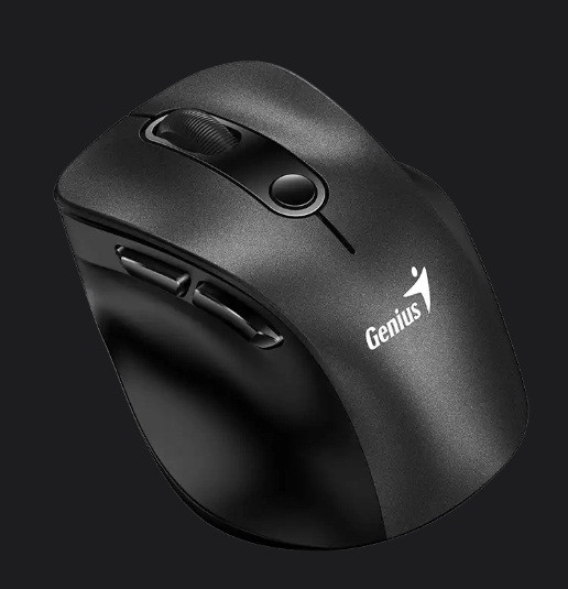 Image of Vezeték nélküli egér Bluetooth csendes optikai fekete Genius Ergo 9000S (31030038400)