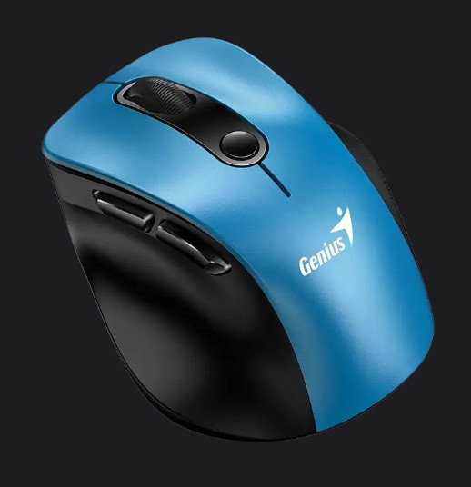 Image of Vezeték nélküli egér Bluetooth csendes optikai kék Genius Ergo 9000S (31030038401)