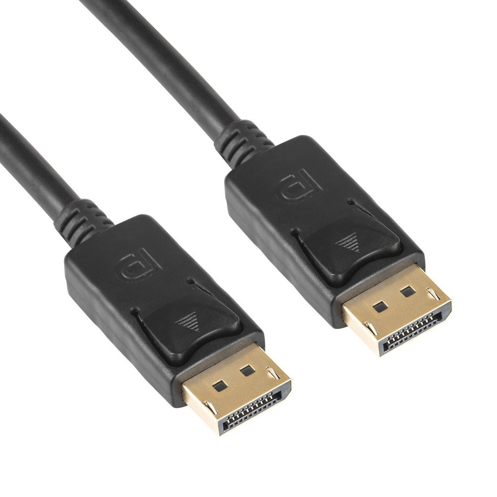 Image of DisplayPort kábel 1.8m fekete Akyga (AK-AV-10)