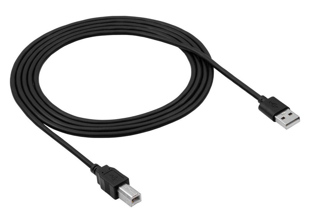 Image of USB / USB-B kábel 1.8m fekete Akyga (AK-USB-04)