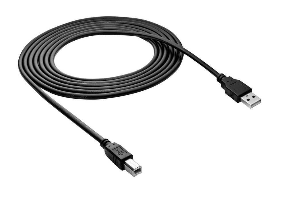 Image of USB / USB-B kábel 3m fekete Akyga (AK-USB-12)