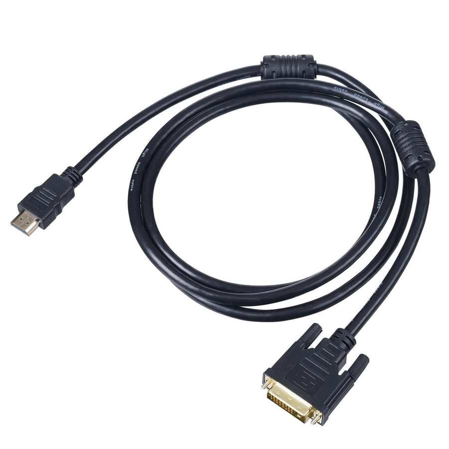 Image of HDMI / DVI-D (24+1) kábel 1.8m fekete Akyga (AK-AV-11)
