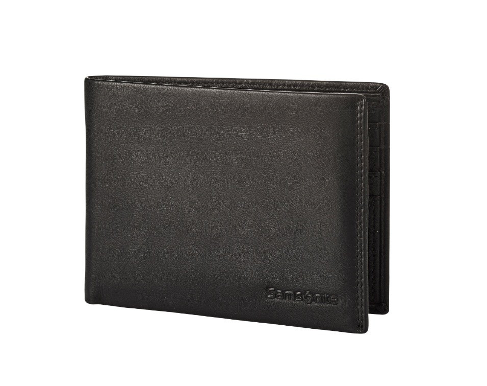 Image of Pénztárca bőr fekete Samsonite Attack 2 SLG (123997-1041)